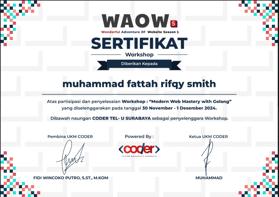 WorkShop Golang
